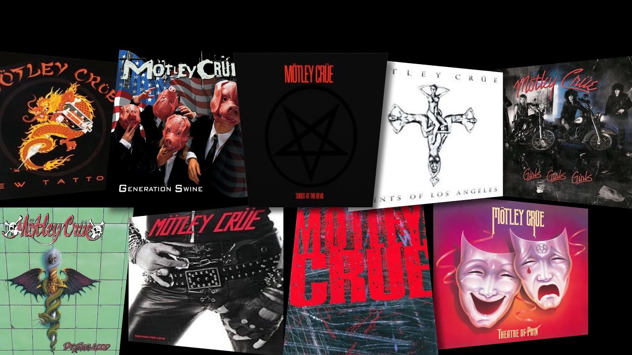 MOTLEY CRUE-DISCOGRAPHY